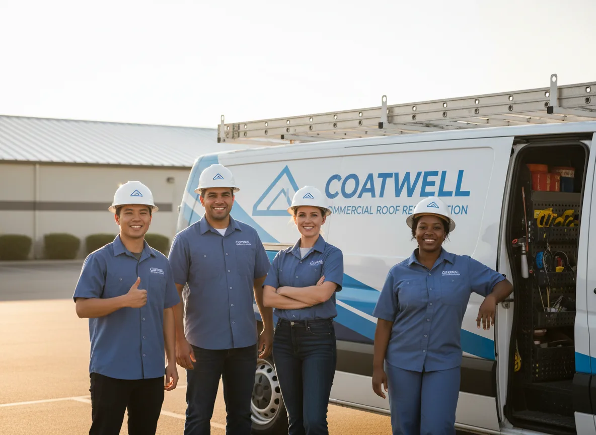 Commercial roof coating company in Virginia, IL